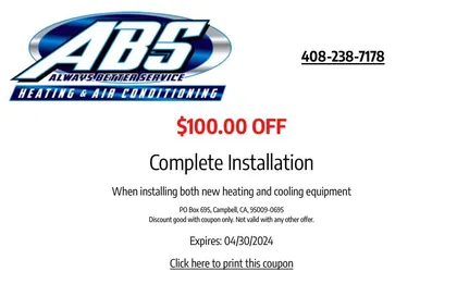 $100 Off Complete Install