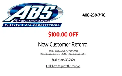 $100 Off for New Customers