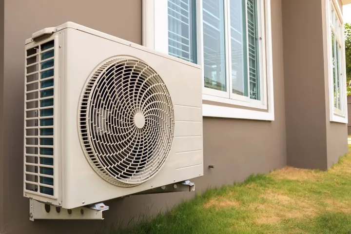 ABS Heating and Air Conditioning outdoor AC unit
